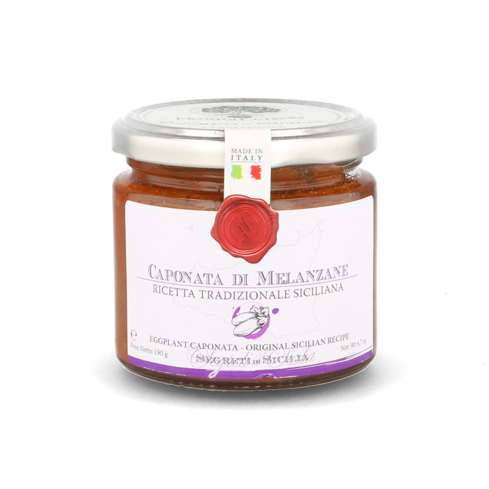 Frantoi Cutrera Sicilian Eggplant Caponata, 190g