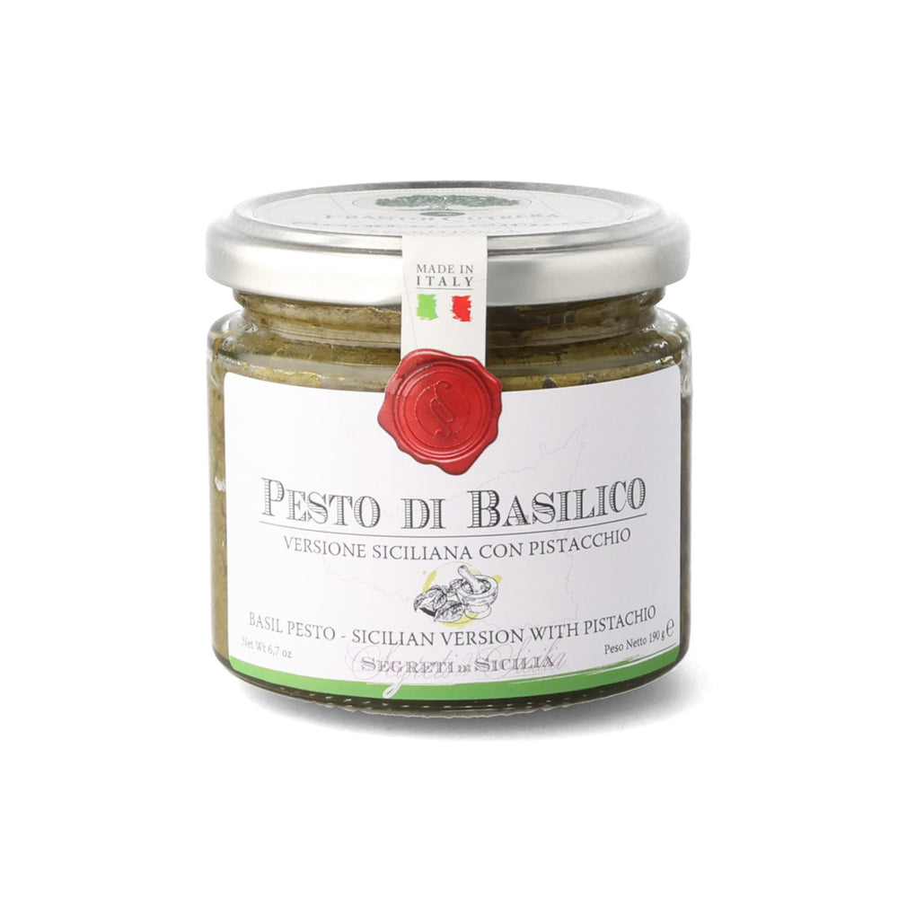 Frantoi Cutrera Sicilian Basil Pesto, 190g