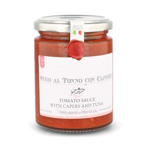 Frantoi Cutrera Tomato Sauce with Capers & Tuna, 290g