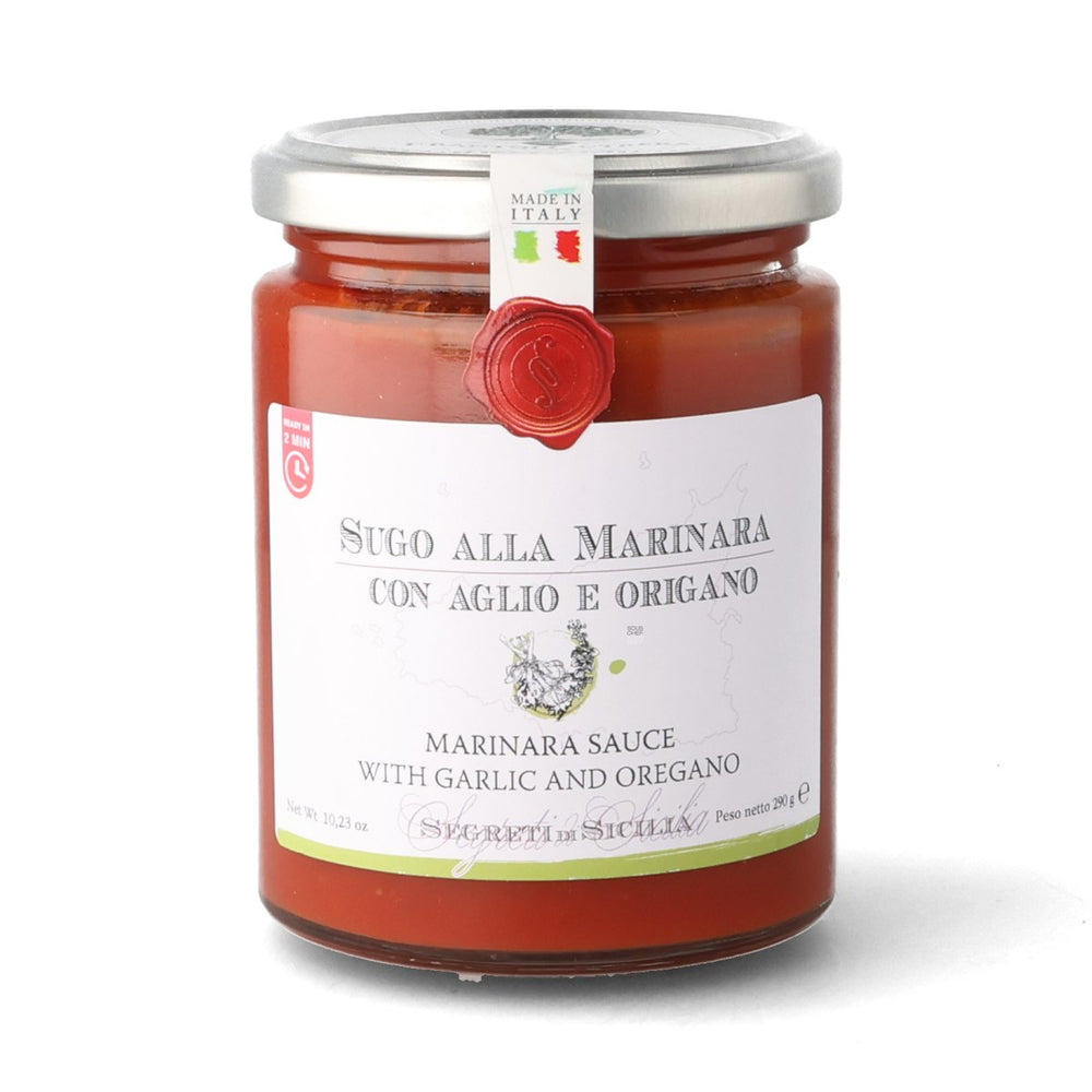 Frantoi Cutrera Marinara Tomato Sauce with Garlic & Oregano, 290g