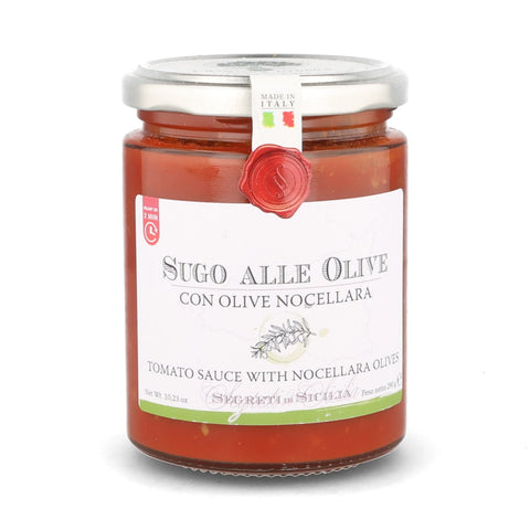 Frantoi Cutrera Tomato Sauce with Nocellara Olives, 290g
