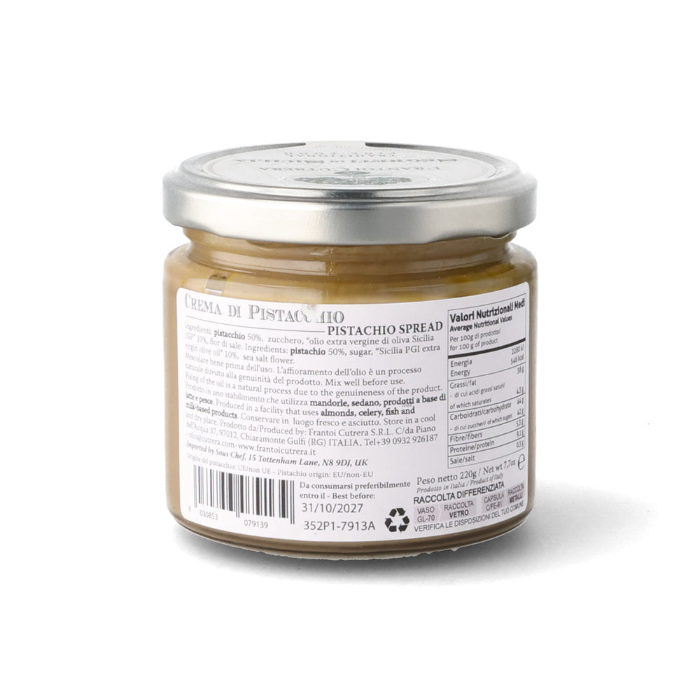 Frantoi Cutrera Pistachio Cream, 220g