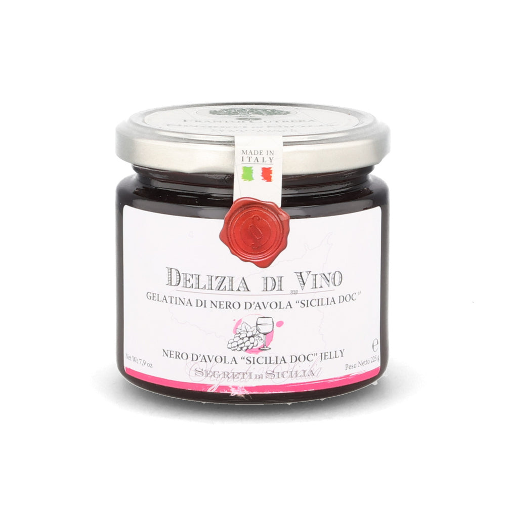 Frantoi Cutrera Nero d'Avola Wine Jelly, 225g