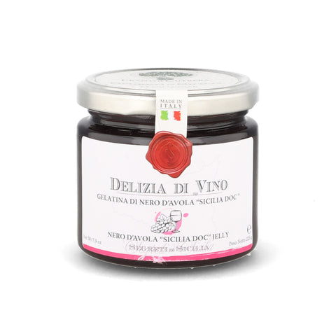 Frantoi Cutrera Nero d'Avola Wine Jelly, 225g
