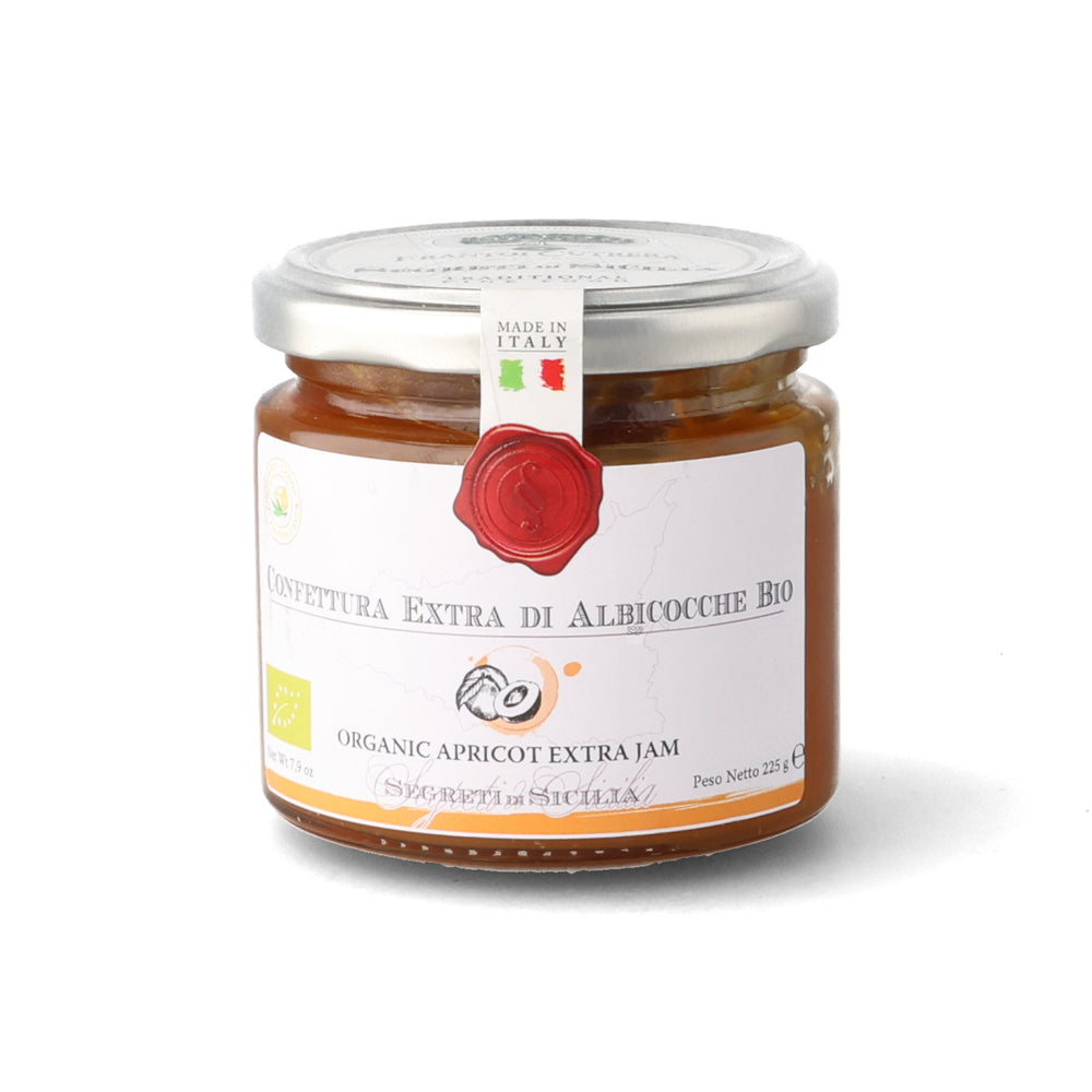 Frantoi Cutrera Sicilian Organic Apricot Extra Jam, 225g