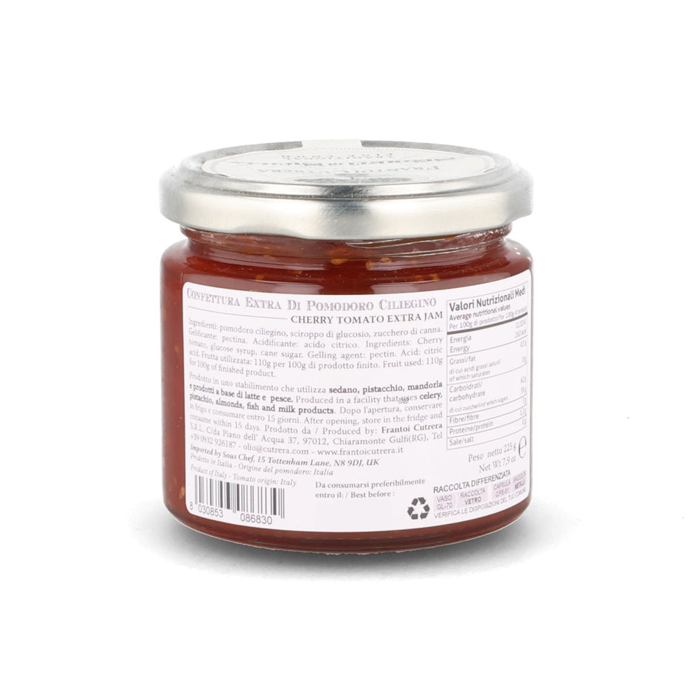 Frantoi Cutrera Cherry Tomato Extra Jam, 225g