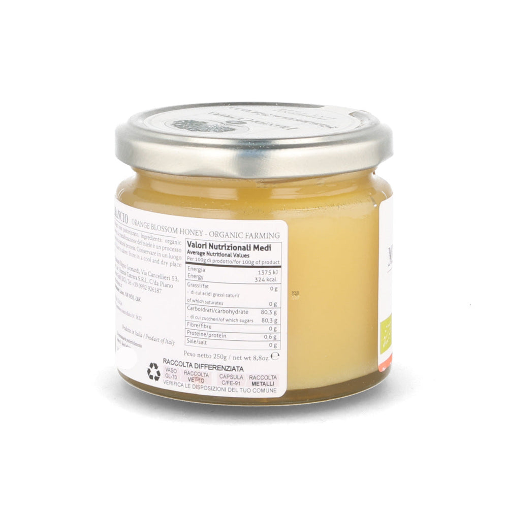 Frantoi Cutrera Organic Orange Blossom Honey, 250g