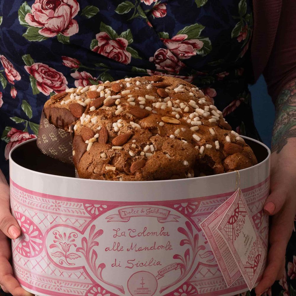 Fiasconaro x Dolce & Gabbana Mandorle di Sicilia Colomba, 750g