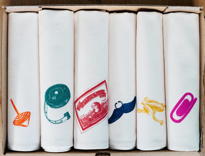 Lottie Day Christmas Cracker Design Napkins, Box of 6