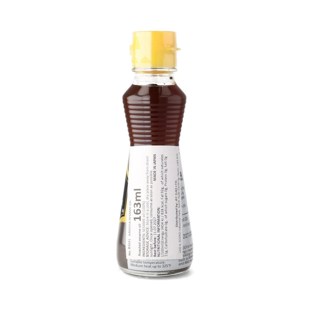 Kadoya Japanese Pure Sesame Oil, 163ml