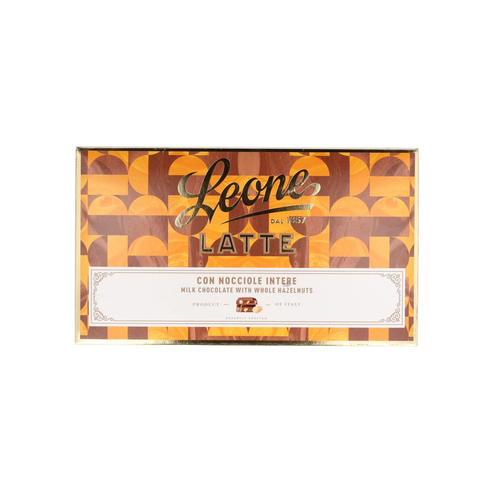 Leone Milk Chocolate Block with Hazelnuts, 750g
