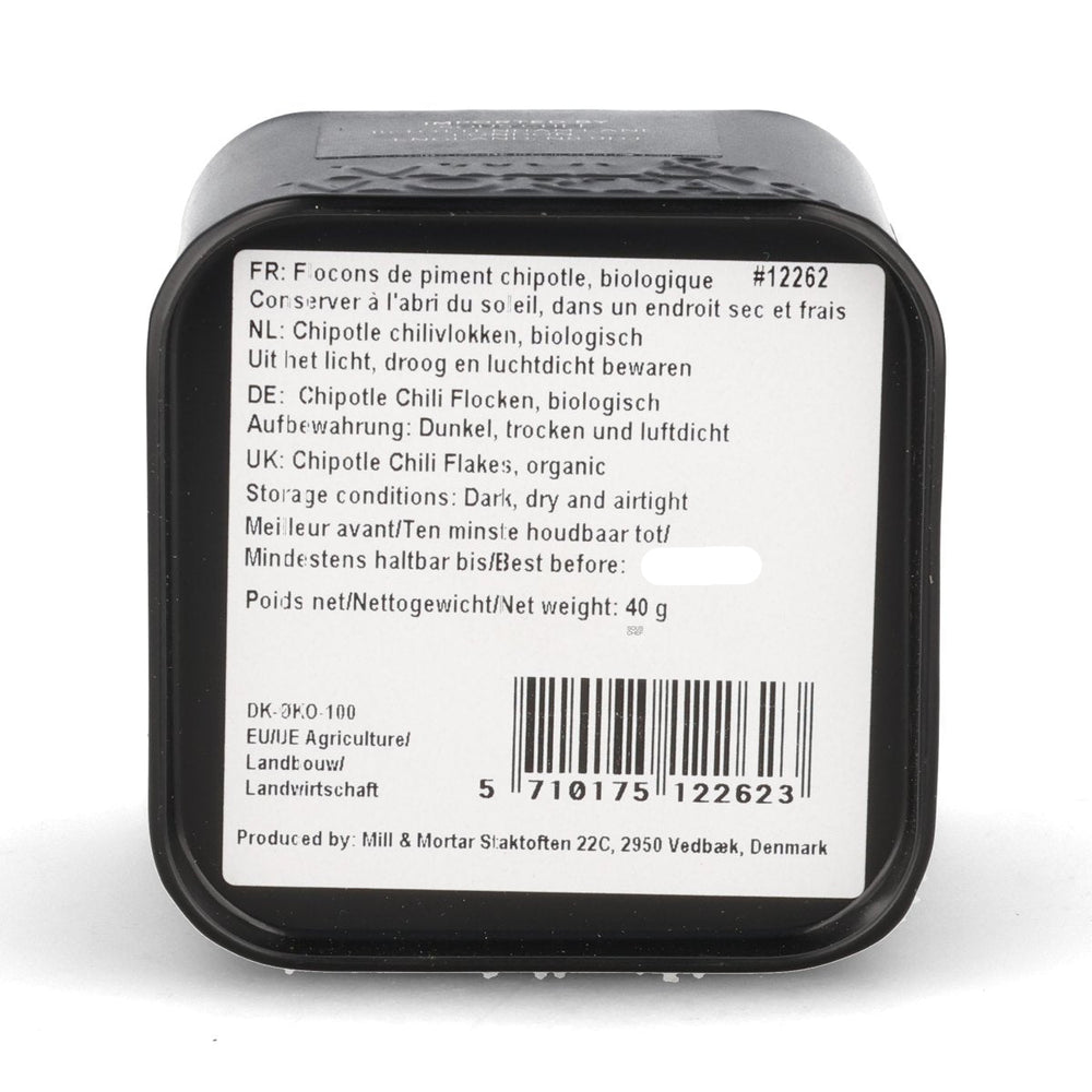 Mill & Mortar Organic Chipotle Chilli Flakes, 40g