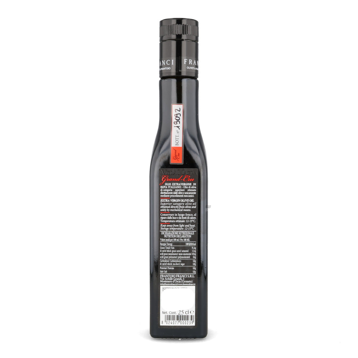 Frantoio Franci Villa Magra Grand Cru Extra Virgin Olive Oil