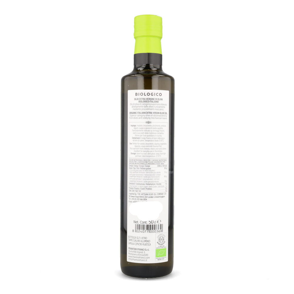 Frantoio Franci Bio Organic Extra Virgin Olive Oil, 500ml