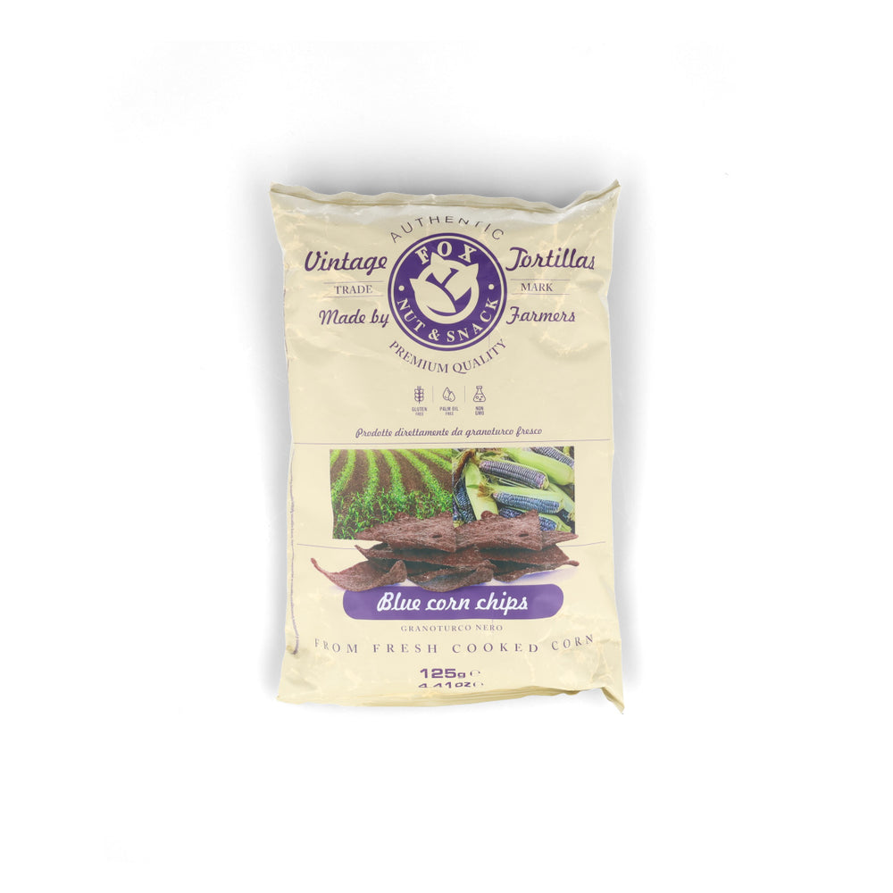 Blue Corn Tortilla Crisps, 125g
