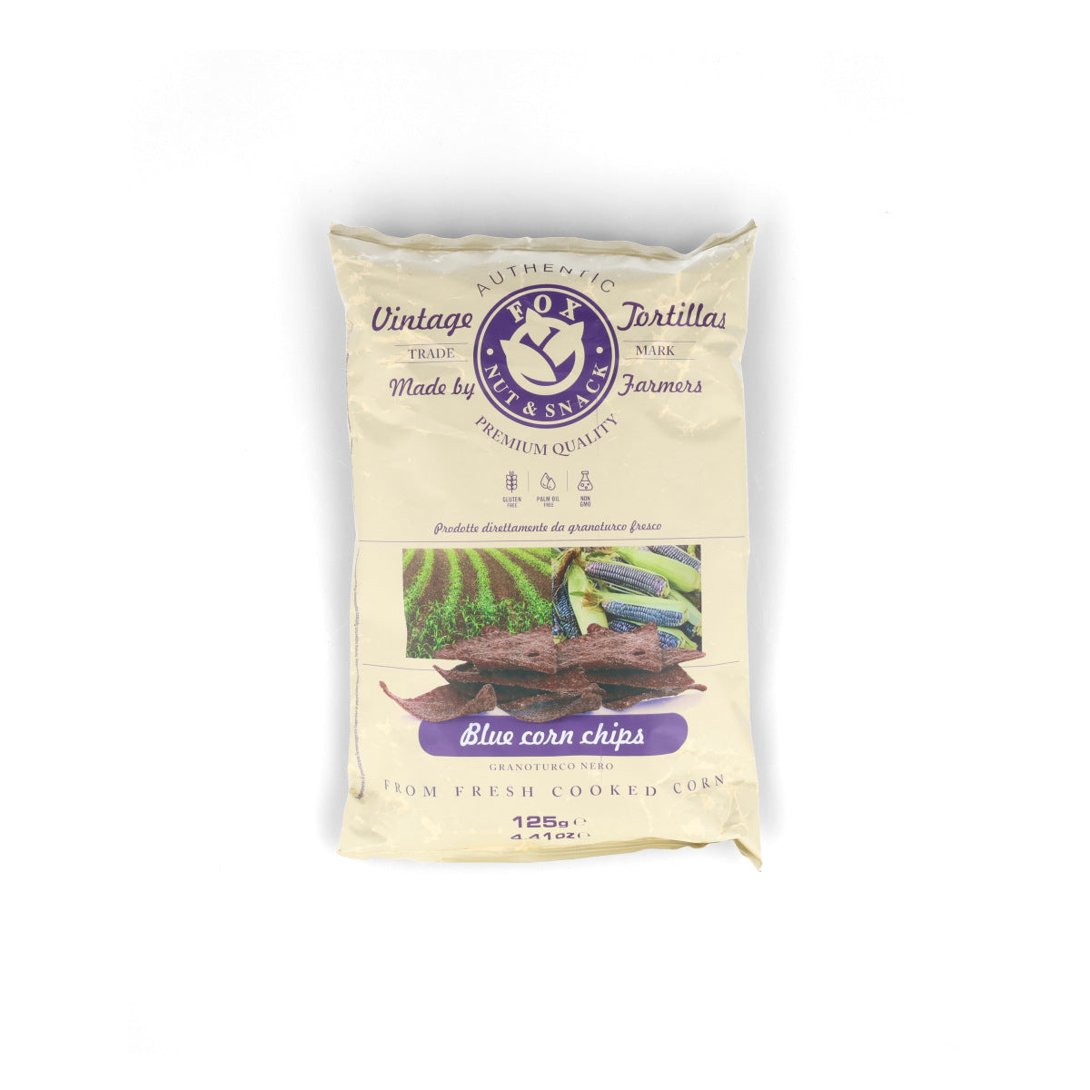 Blue Corn Tortilla Crisps, 125g