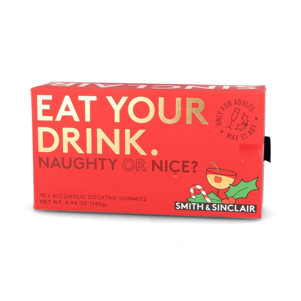 Eat Your Drink Naughty or Nice Alcoholic Jelly Sweets, 140g