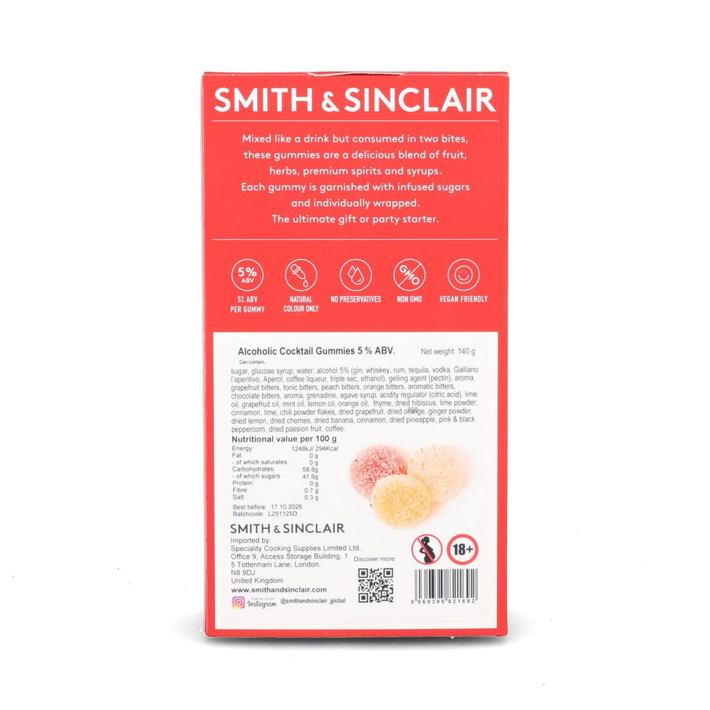 Eat Your Drink Naughty or Nice Alcoholic Jelly Sweets, 140g