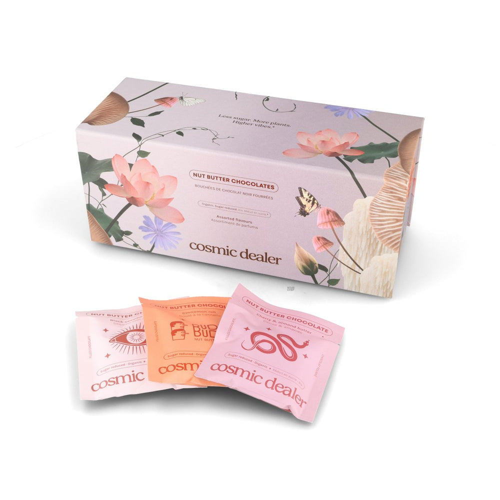 Cosmic Dealer Mega Chocolate Box of 20 Chakras, 400g