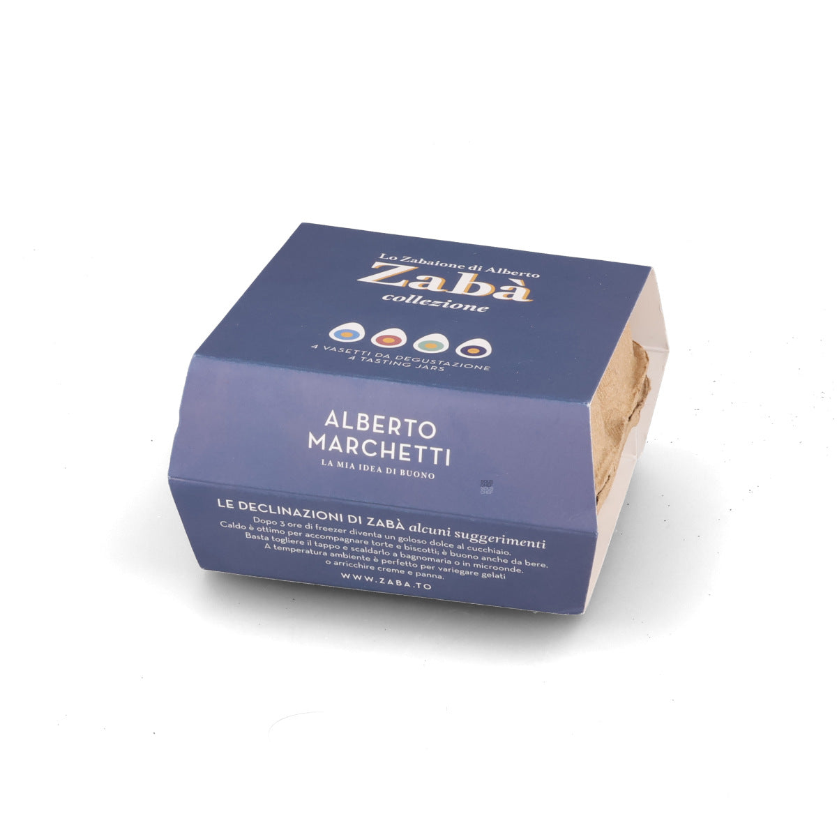 Zaba Italian Zabaione Mini Gift Selection in Egg Carton, 4 x 40g
