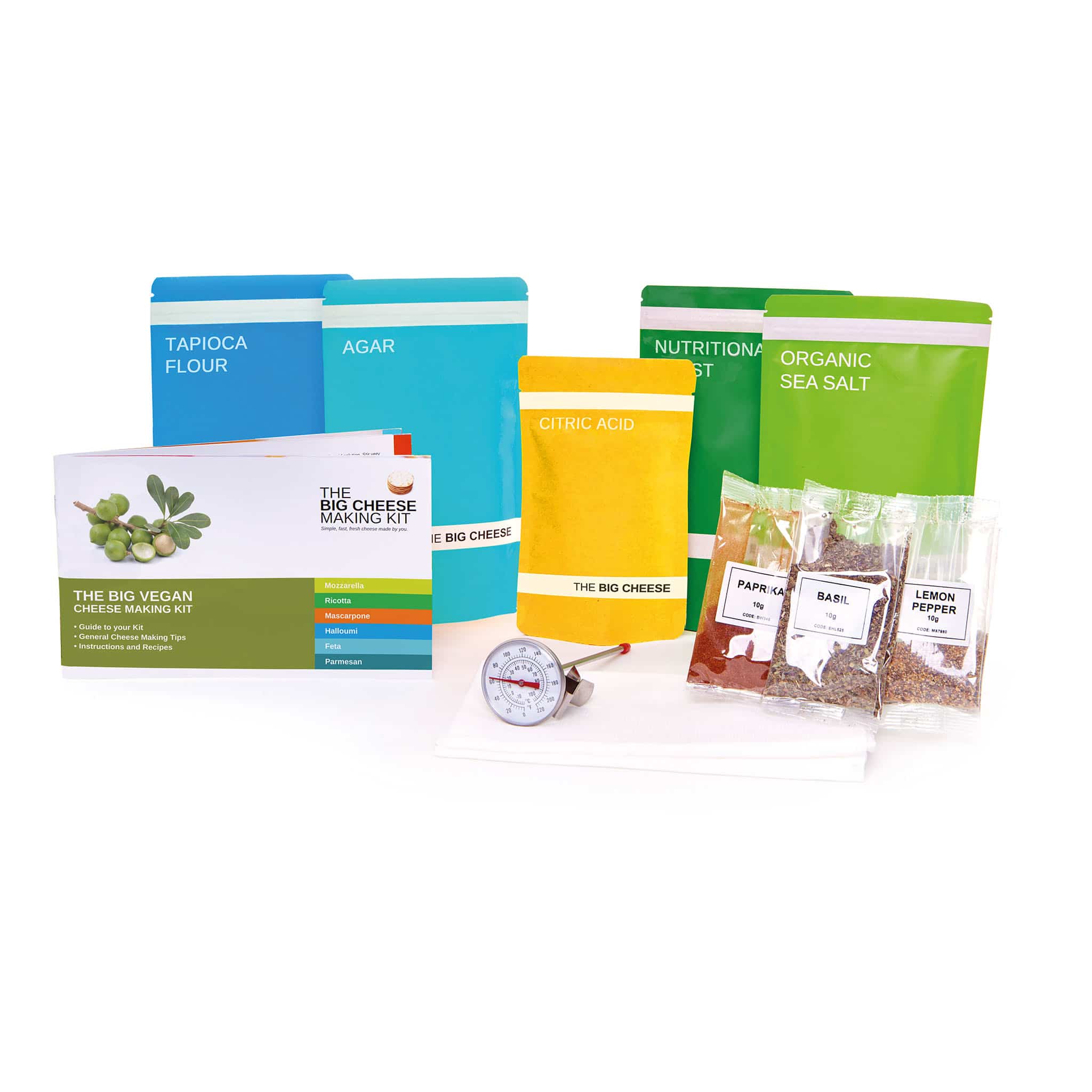 The Big Vegan Cheese Making Kit Buy online today at Sous Chef UK