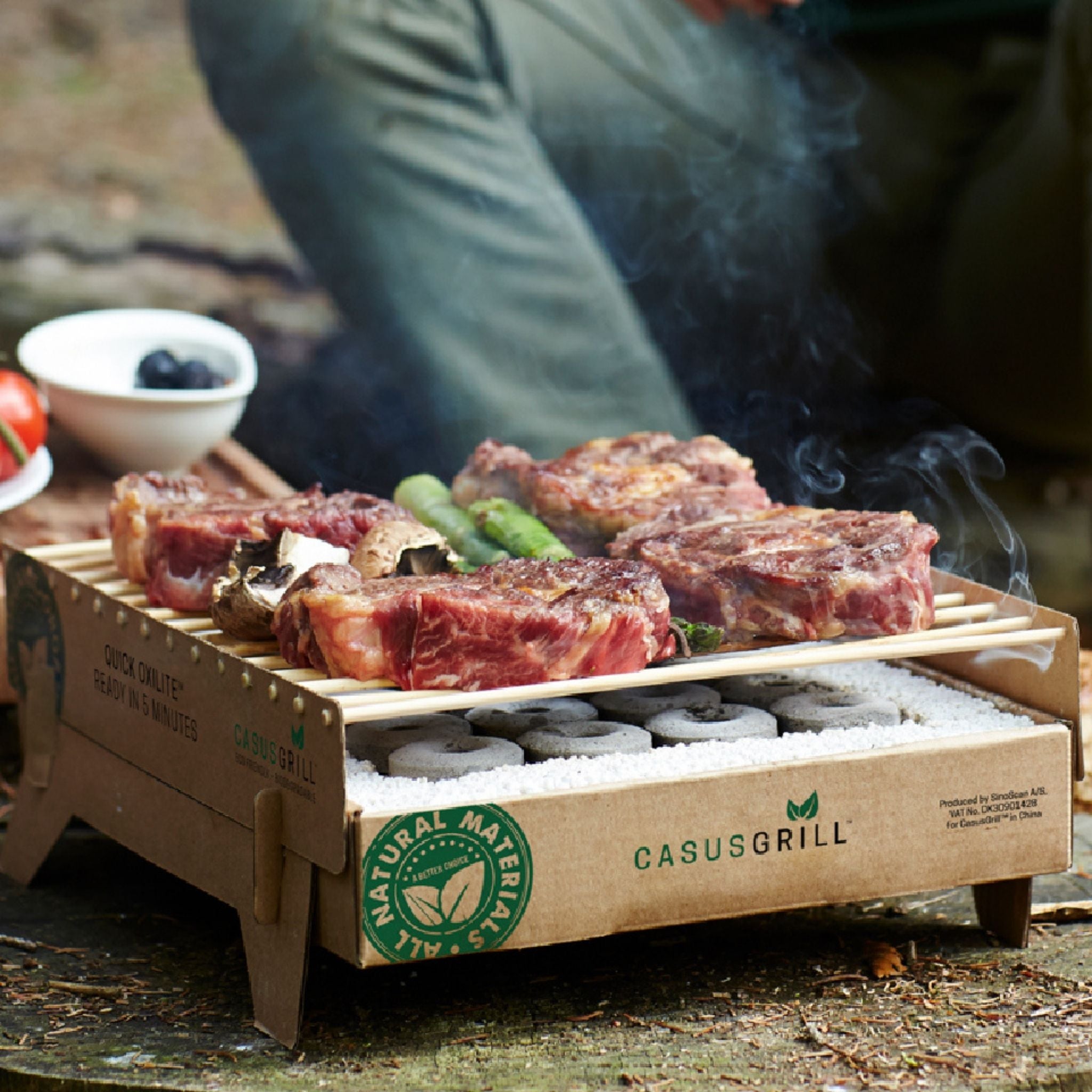 CasusGrill Disposable Eco BBQ