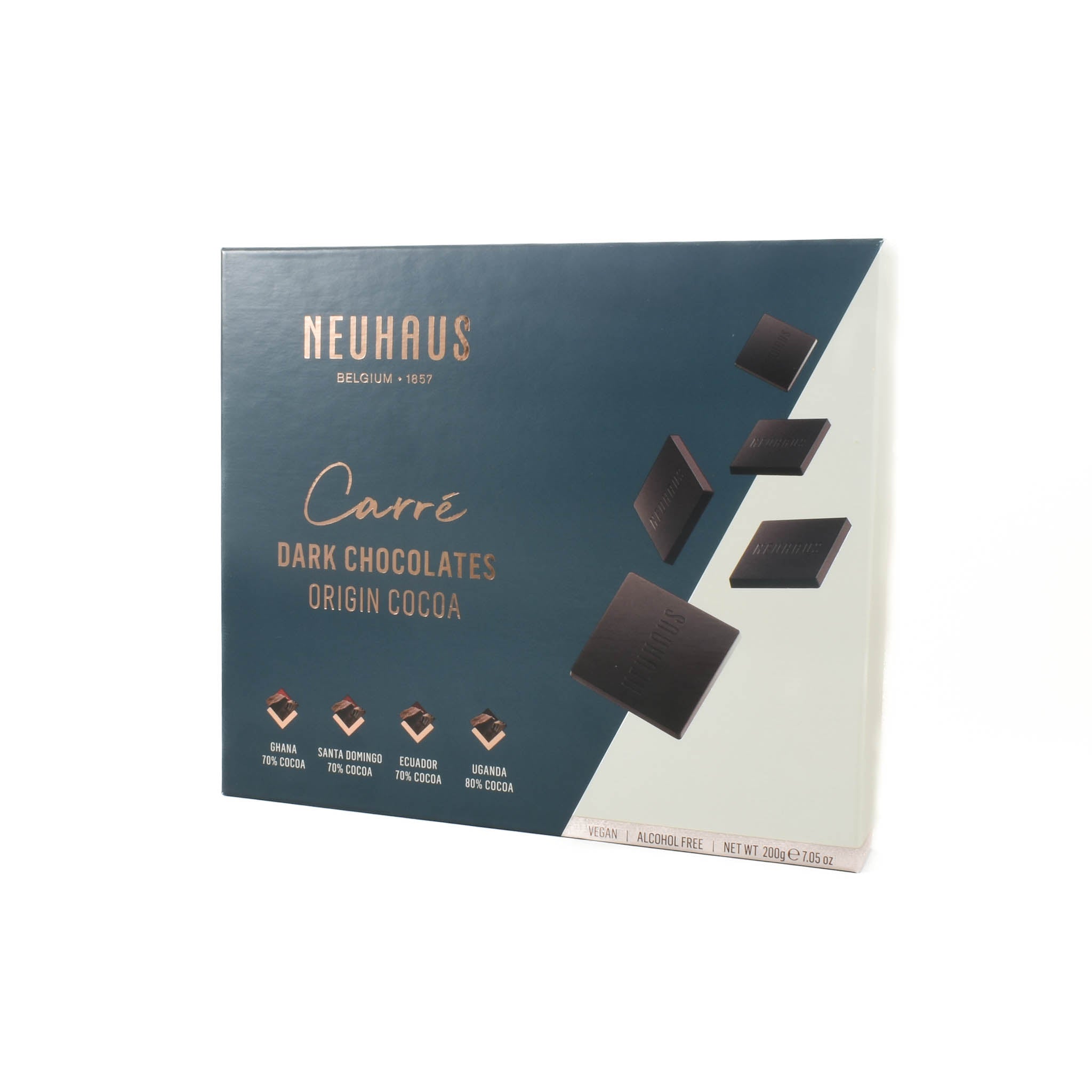 Neuhaus "Carre Origin" Dark Chocolate (Vegan), 200g
