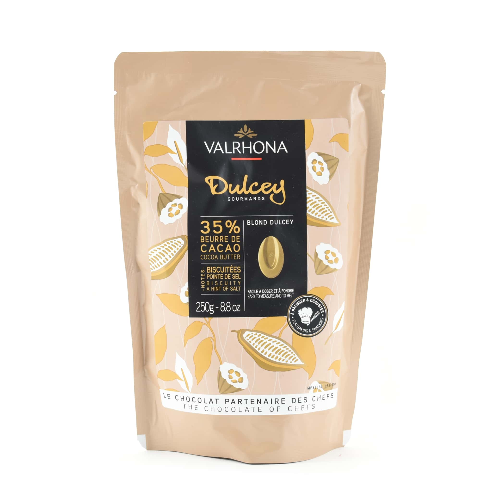 Valrhona Dulcey 35% Blonde Chocolate Chips 250g