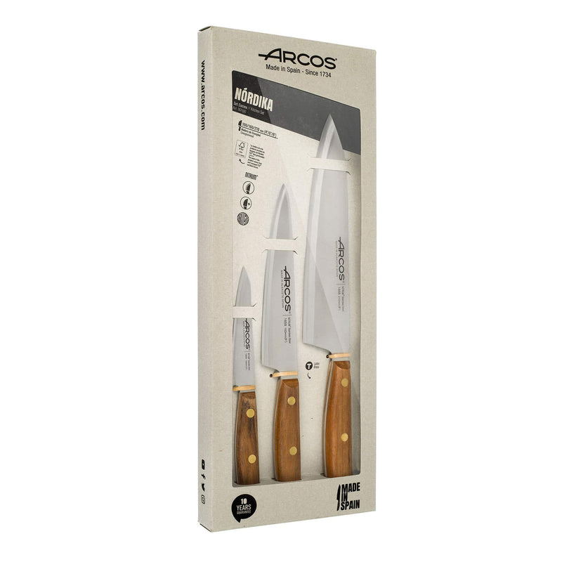 Arcos Nordika 3 Piece Knife Set