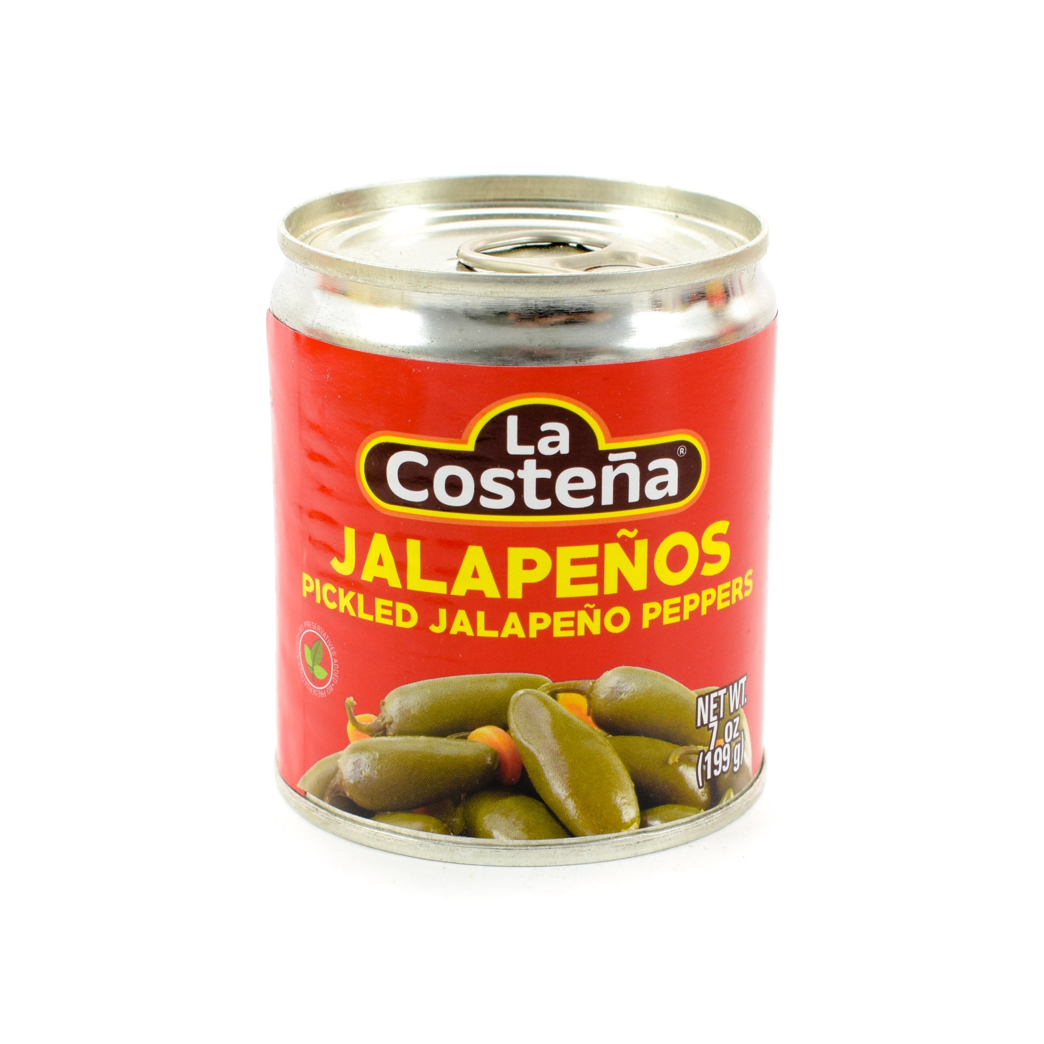 La Costena Whole Green Jalapeno Peppers, 199g
