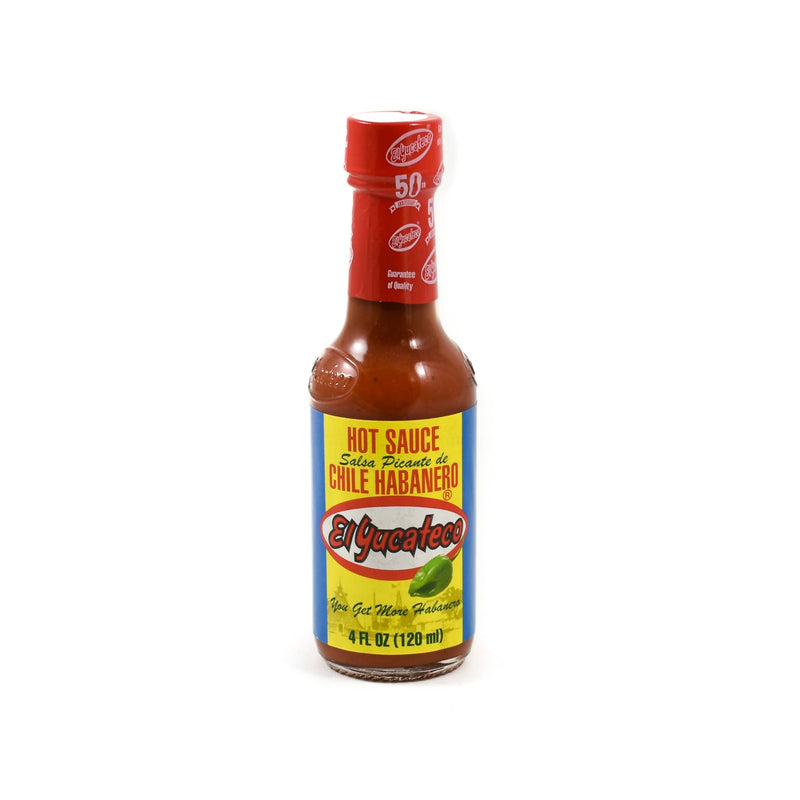 El Yucateco Habanero Red Sauce 120ml Mexican Food and Cooking