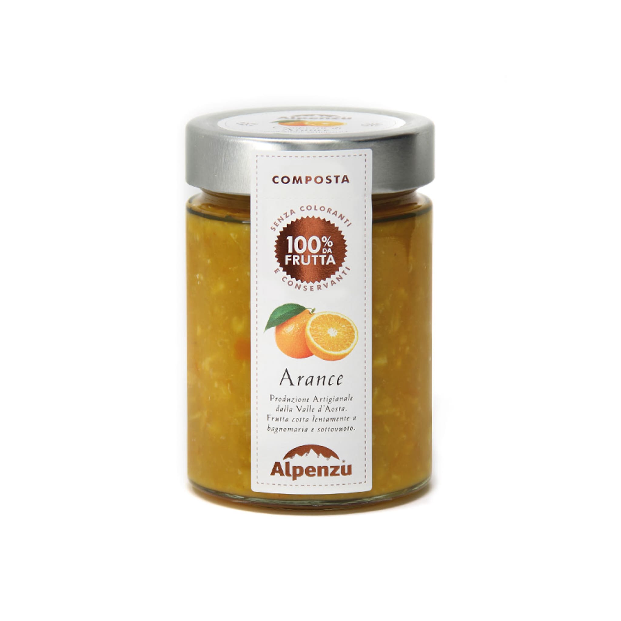 Alpenzu Orange Preserve 100% Fruit Jam 350g