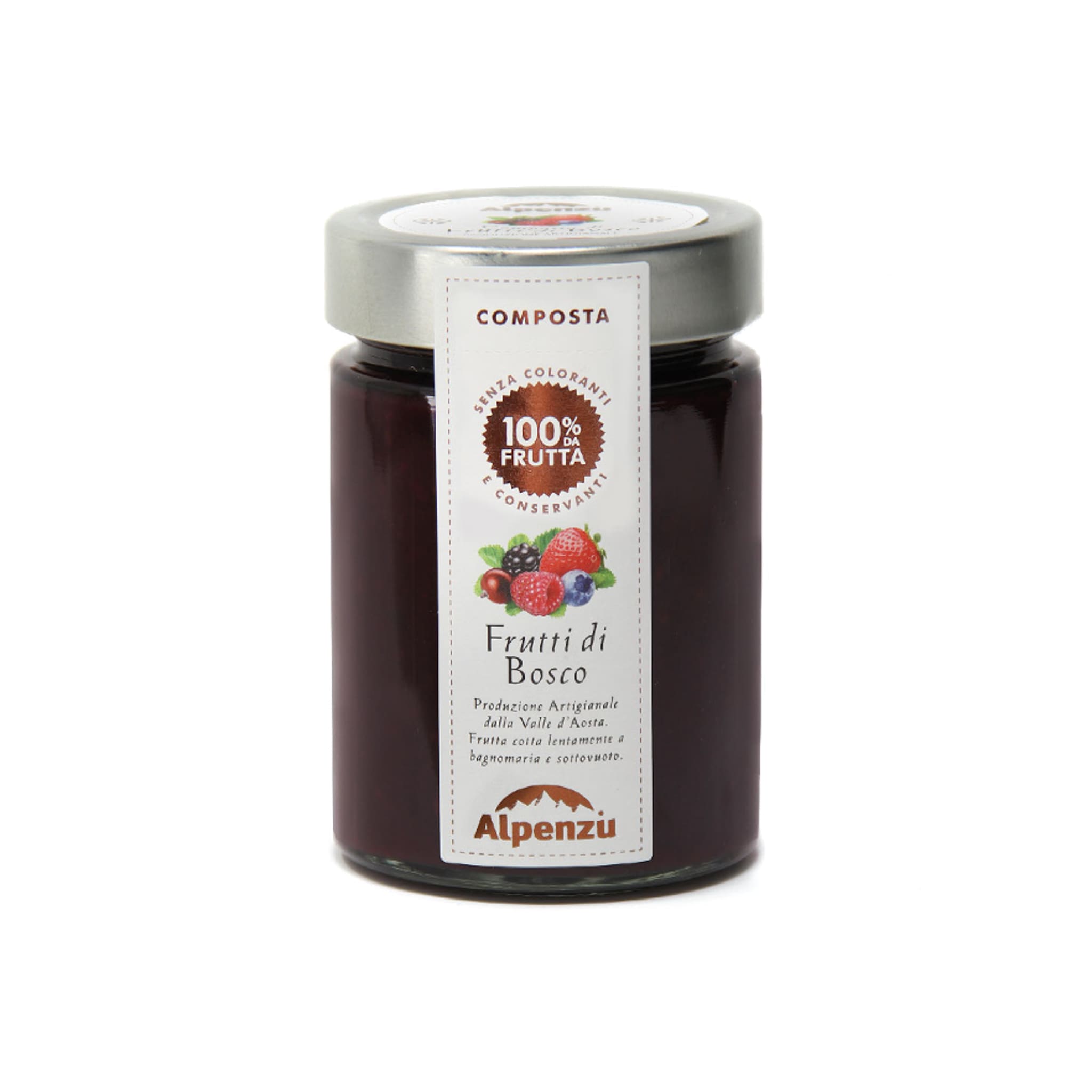 Alpenzu Wild Berry Preserve 100% Fruit Jam 350g
