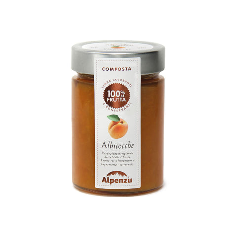 Alpenzu Apricot Preserve 100% Fruit Jam, 350g
