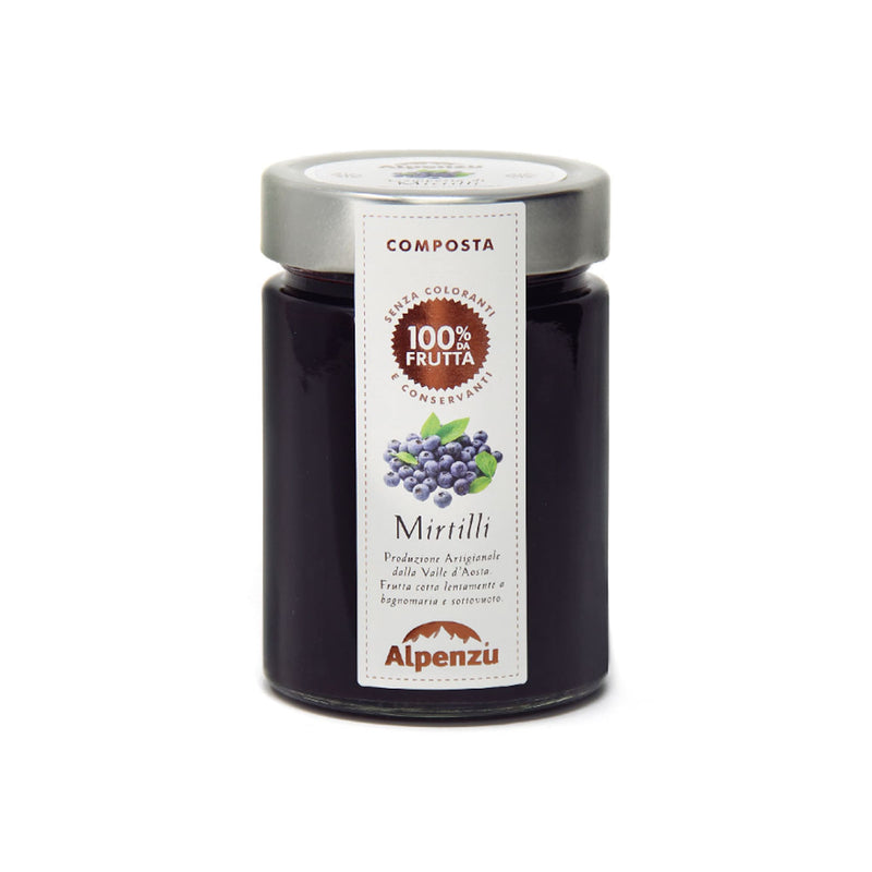 Alpenzu Blueberry  Preserve 100% Fruit Jam 350g