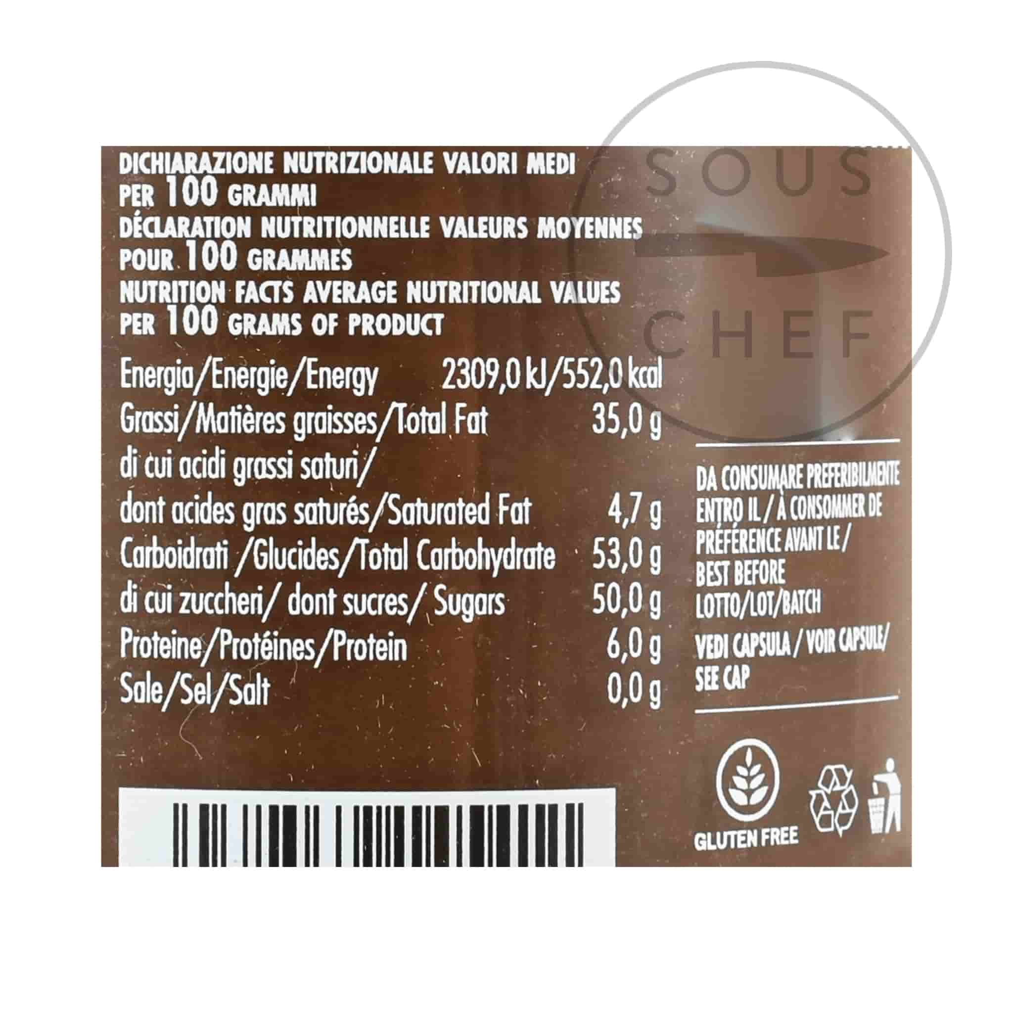 Alpenzu Hazelnut And Cocoa Cream Palm Oil Free 250g | Buy online