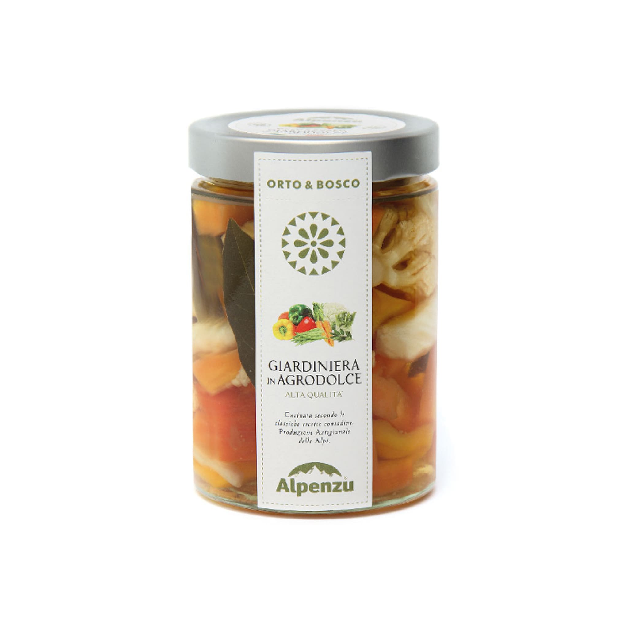 Alpenzu Giardiniera Sweet & Sour Mixed Vegetable Pickles 530g