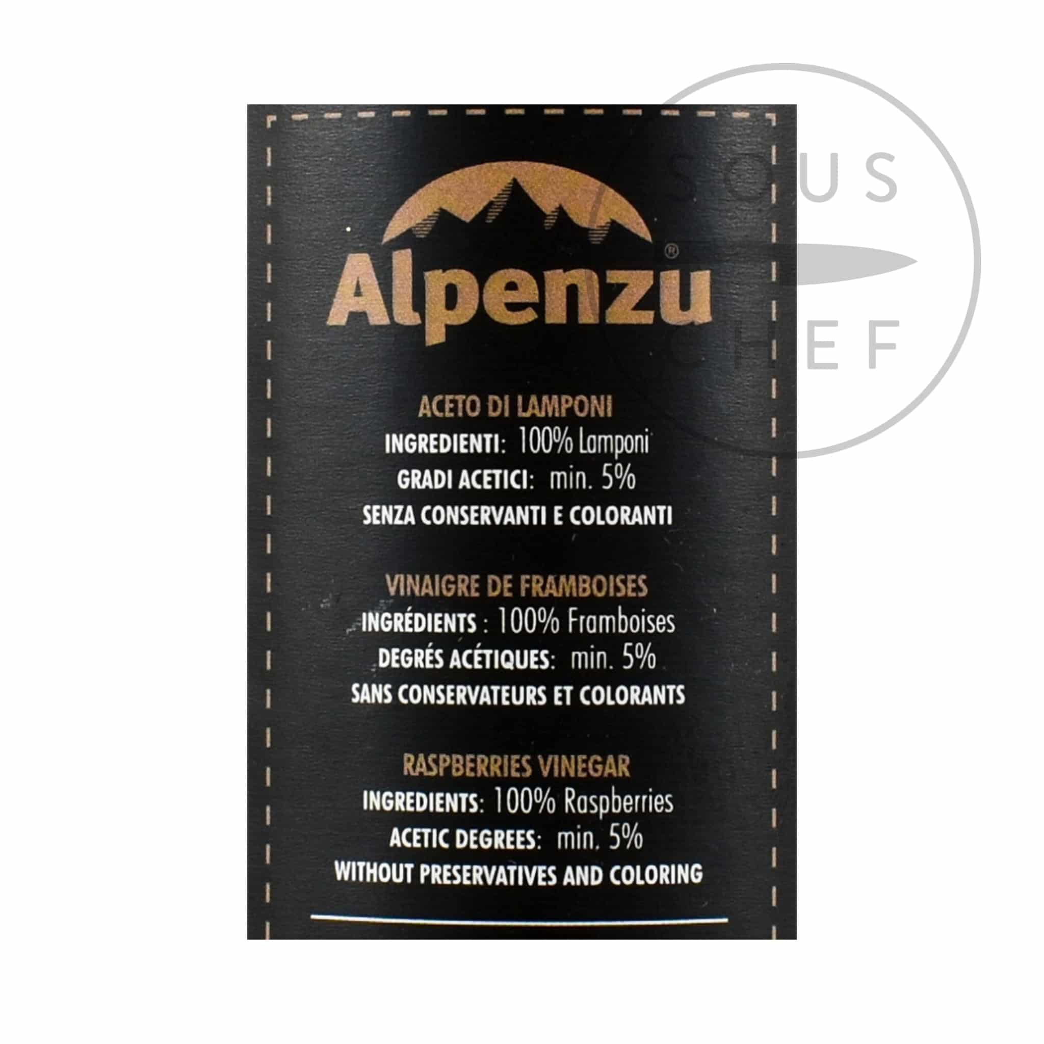 Alpenzu Raspberry Vinegar 250g
