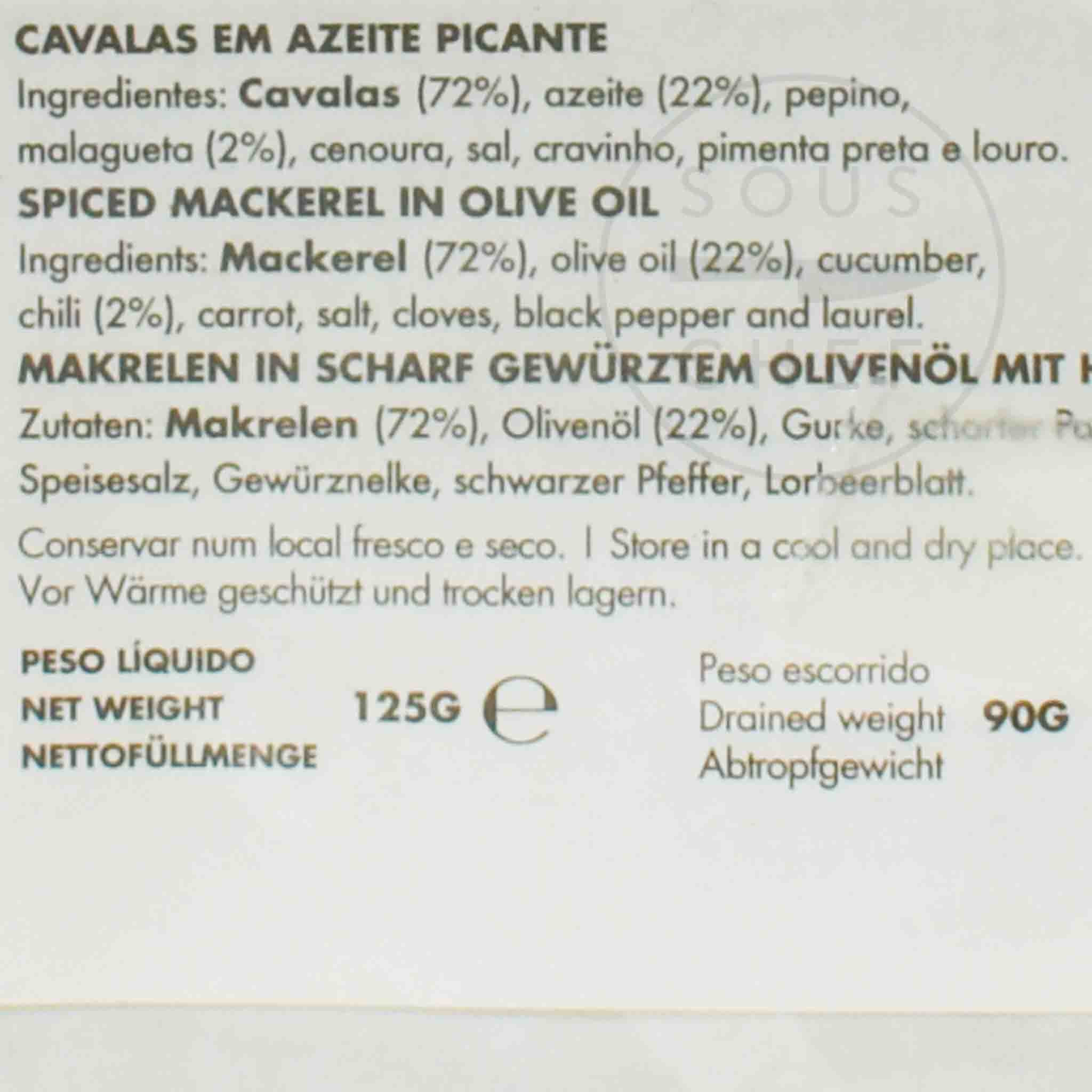 Spanish Paprika Mackerel Nuri Mackerel In Olive Oil - 8 Pack Premium ...