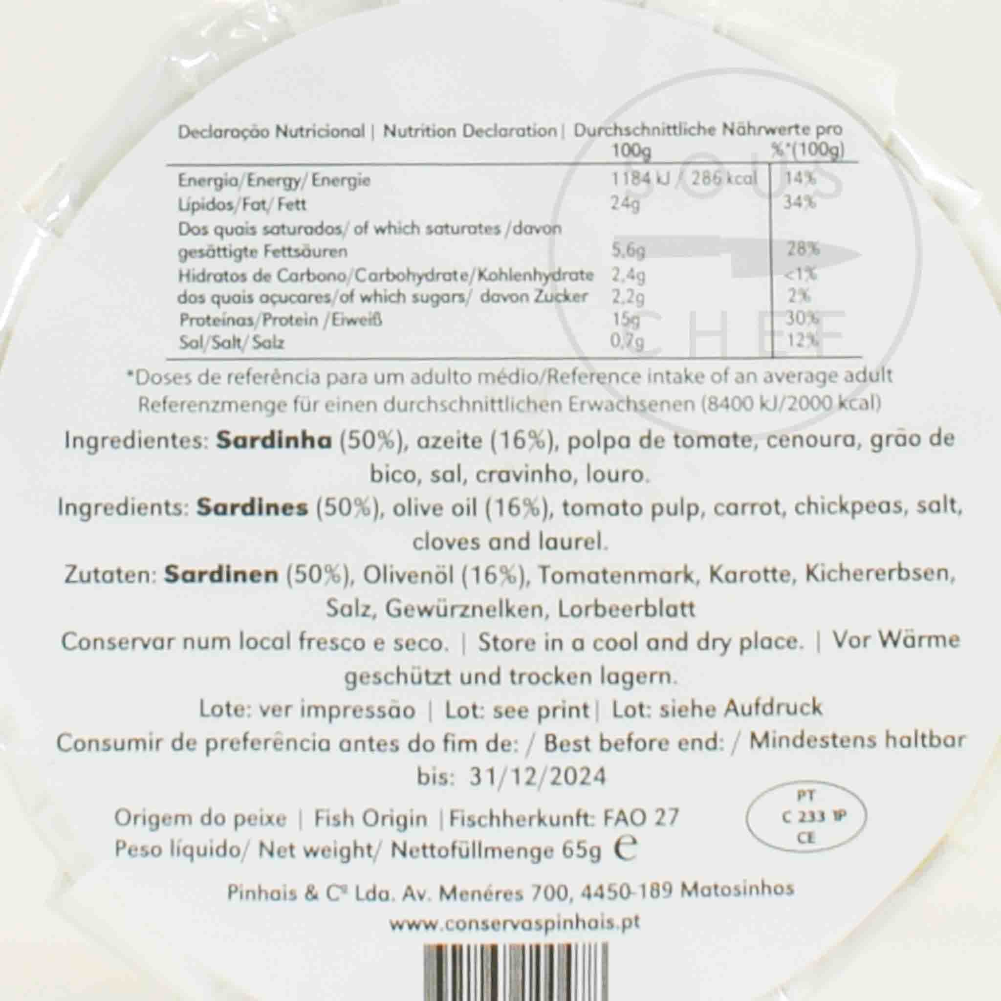 Nuri Sardine Pate in Olive Oil, 65g