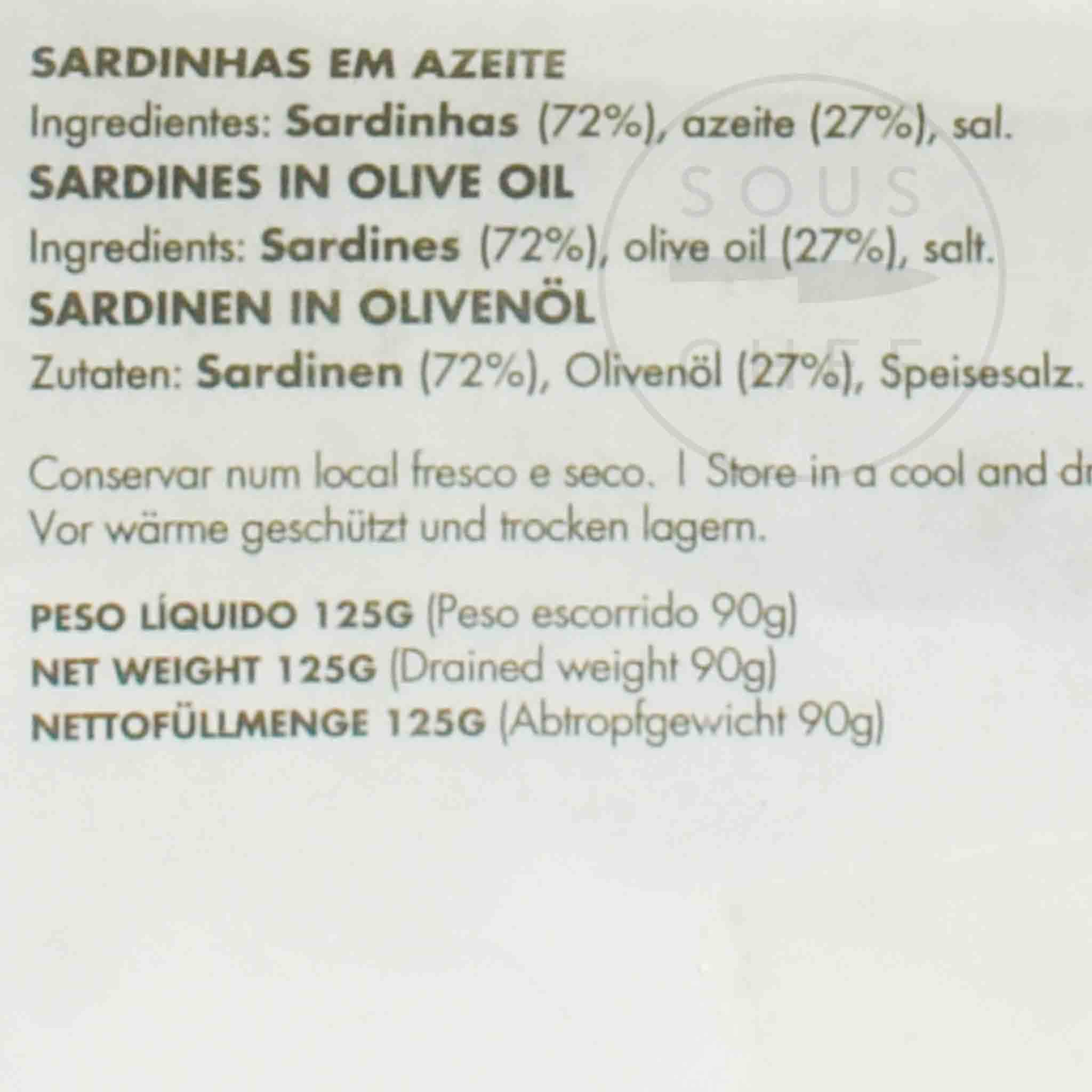 Nuri Sardines in Olive Oil 125g