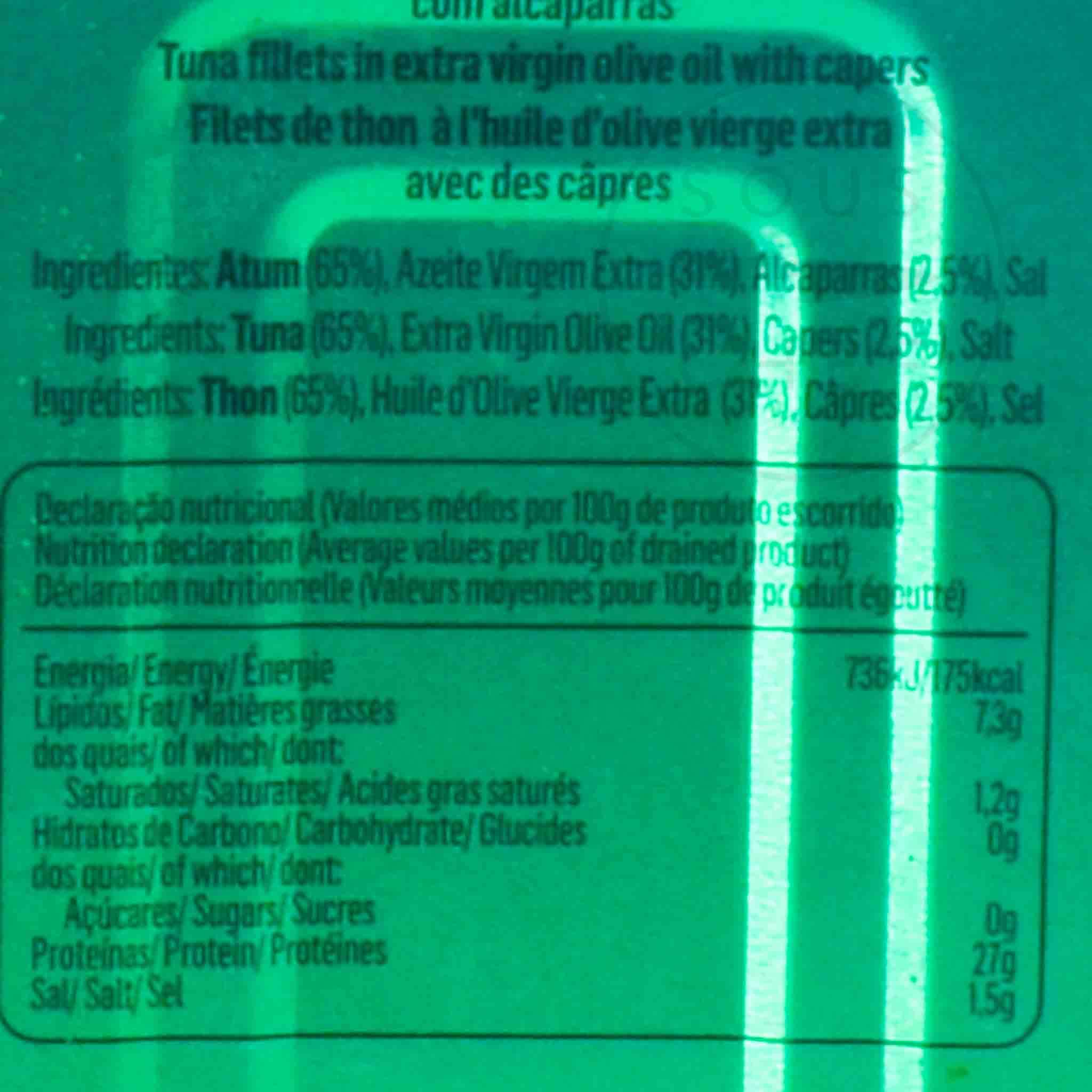 Tenorio Tuna in Olive Oil with Capers, 120g
