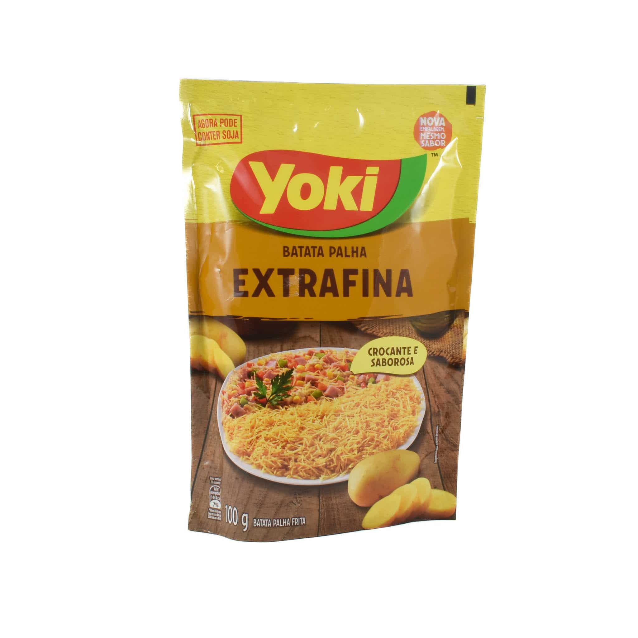 Yoki Batata Frita Palha, Extra Fina Potato Chips 100g