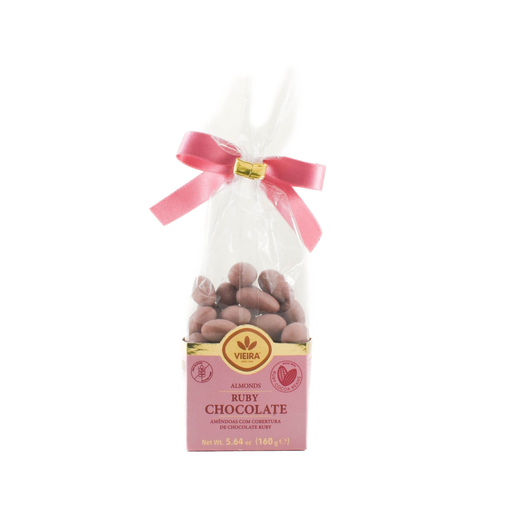 Vieira Ruby Chocolate Almonds 160g
