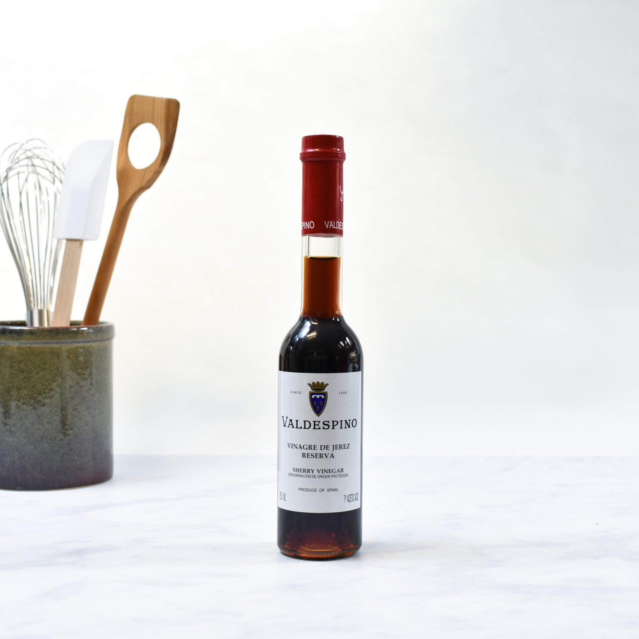 Valdespino Cask-Aged Sherry Vinegar DOP 250ml Ingredients Oils & Vinegars Spanish Food Lifestyle Packaging Shot