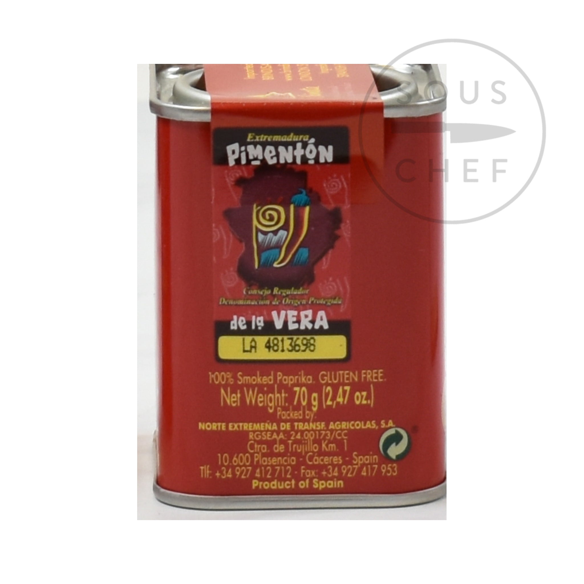 La Chinata Sweet Smoked Paprika 70g Ingredients Seasonings Spanish Food Ingredients Information