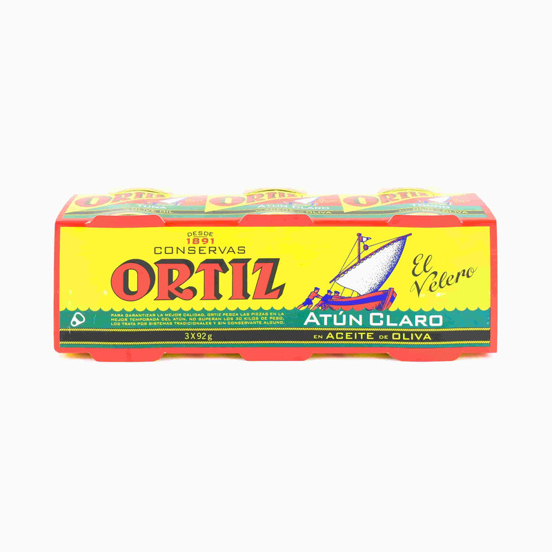 Ortiz Yellowfin Tuna in Olive Oil 3 x 92g multi pack