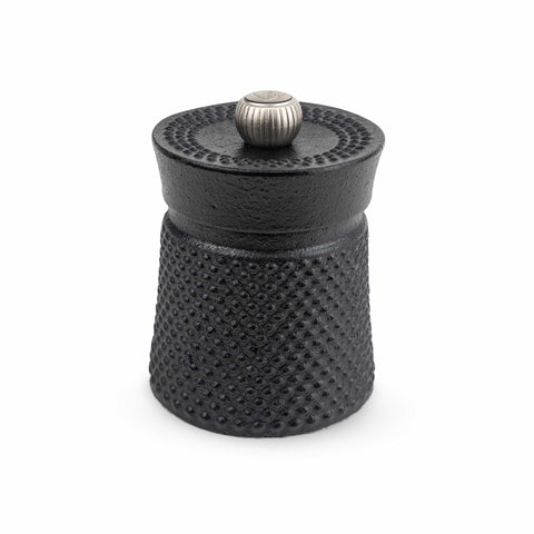 Peugeot Bali Fonte Cast Iron Pepper Mill Black, 8cm