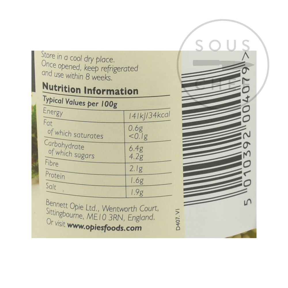 Cornichons and Pickled Onions Buy Online Sous Chef UK