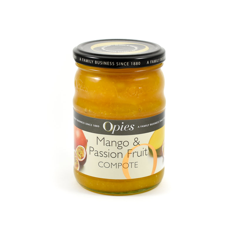 Opies Mango & Passion Fruit Compote 360g Ingredients Drinks Syrups & Concentrates